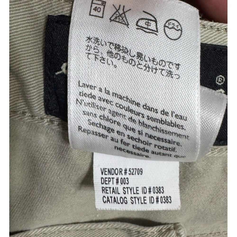 Y2K Eddie‎ Bauer Pants Men's 38x32 Chino Canvas Workwear 5 Pocket Grunge 36x30 - Picture 6 of 7